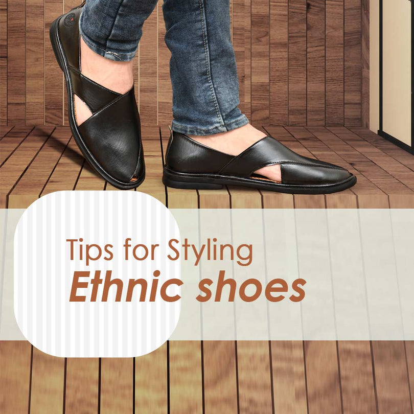 Tips for Styling Ethnic shoes