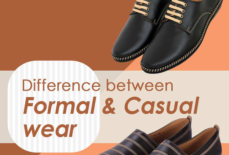 Difference Between Formal and Casual shoes