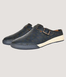 Men's printed ethnic clogs with unique design and comfortable fit.