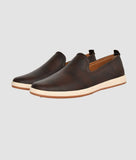 Men's perforated lightweight slip-on loafers by Big Boon for stylish comfort.