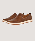 Men's perforated lightweight slip-on loafers by Big Boon, stylish and comfortable footwear.