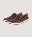 Big Boon Men Woven Design Slip-On Loafer