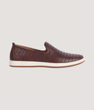 Big Boon Men Woven Design Slip-On Loafer