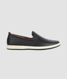 Big Boon Men Woven Design Slip-On Loafer