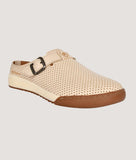 Big Boon Men's ethnic clogs with traditional design, synthetic material, and TPR sole.