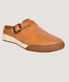 Big Boon Men's Ethnic Clogs with traditional design, slip-on closure, TPR sole, synthetic material.