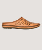 Big Boon Men's Clogs Style Mule Shoe in tan, slip-on design, comfortable and durable footwear.