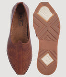 Men's Ethnic Nagra Shoes, Sport Style, Rubber Sole, Synthetic Leather, Big Boon.