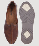 Big Boon Men's Ethnic Nagra Shoes, synthetic leather, rubber sole, sporty design.