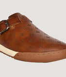 Men's printed ethnic clogs with unique design and comfortable fit.