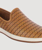 Loafer: Big Boon Men Woven Design Slip-On Loafer Shoes