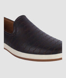 Big Boon Men Woven Design Slip-On Loafer