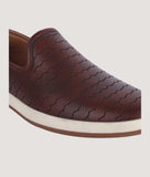 Big Boon Men Woven Design Slip-On Loafer