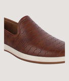 Big Boon Men Woven Design Slip-On Loafer