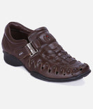 Bigboonstore Alligator Texture Style Big Boon Men's Roman Sandal Alligator Texture Style