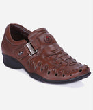 Bigboonstore Alligator Texture Style Big Boon Men's Roman Sandal Alligator Texture Style