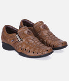 Bigboonstore Alligator Texture Style Mouse / 6 Big Boon Men's Roman Sandal Alligator Texture Style