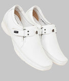 Bigboonstore Buckle Style Shoes White / 6 Big Boon Men's Slip-On Buckle Style formal Shoes