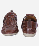 Bigboonstore Casual Side Velcro style Big Boon Men's sandal Roman Casual Sandal Velcro style