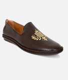 Bigboonstore Embroider/ Zardozi Style Ethnic Shoes - Big Boon Men's Ethnic Mojari Embroider Style