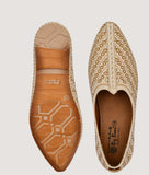 Bigboonstore Ethnic Shoes Big Boon Men's Ethnic Laser Design Nagra Shoes