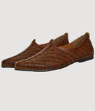 Bigboonstore Ethnic Shoes Big Boon Men's Ethnic Laser Design Nagra Shoes