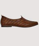 Bigboonstore Ethnic Shoes Big Boon Men's Ethnic Laser Design Nagra Shoes