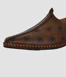 Bigboonstore Ethnic Shoes Big Boon Men's Ethnic Shoes in Laser Style