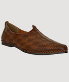 Bigboonstore Ethnic Shoes Big Boon Men's Nagra Shoes in Laser Style