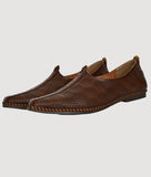 Bigboonstore Ethnic Shoes Big Boon Men's Nagra Shoes in Laser Style