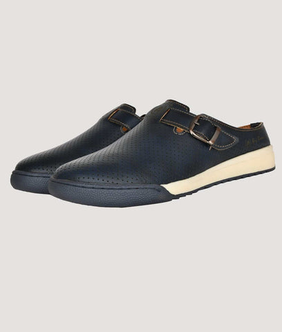 Bigboonstore Ethnic Shoes Blue / 6 Ethnic Mules - Big Boon Men's Stylish Slip-On Footwear
