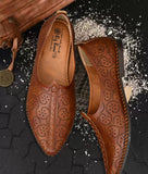 Bigboonstore Ethnic Shoes Dtan / 6 Big Boon Men's Ethnic Nagra Shoes