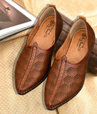 Bigboonstore Ethnic Shoes Dtan / 6 Big Boon Men's Nagra Shoes in Laser Style