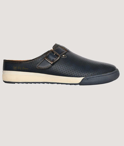 Bigboonstore Ethnic Shoes Blue / 6 Ethnic Mules - Big Boon Men's Stylish Slip-On Footwear