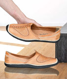 Bigboonstore Ethnic Shoes Tan / 6 Big Boon Men's Stylish Casual Ethnic Wedding Shoes