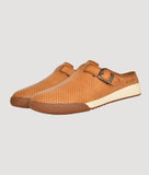 Bigboonstore Ethnic Shoes Tan / 6 Ethnic Mules - Big Boon Men's Stylish Slip-On Footwear