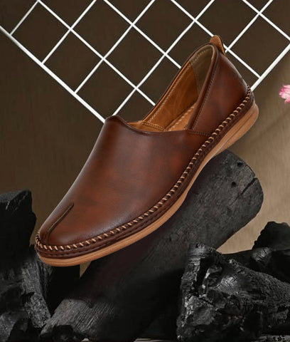 Bigboonstore Jutti Style Coffee / 6 Ethnic shoes - Big Boon Men's Casual Ethnic shoes