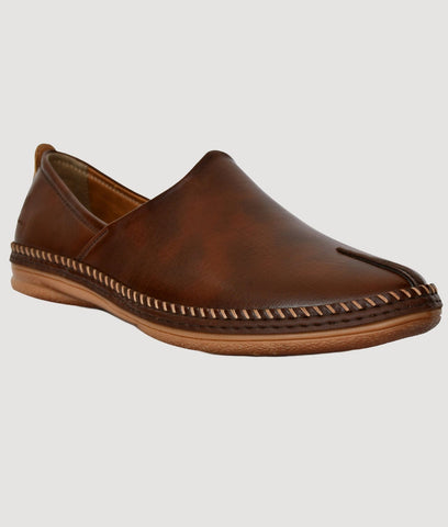 Bigboonstore Jutti Style Coffee / 6 Ethnic shoes - Big Boon Men's Casual Ethnic shoes