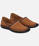 Bigboonstore Kohlapuri Style N-tan / 6 Ethnic Shoes - Big Boon Men's Kolhapuri Nagra Style Shoes