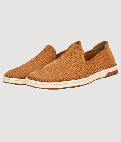 Bigboonstore Loafer Style Tan / 6 Big Boon Men Designer Slip-On Loafer Shoes