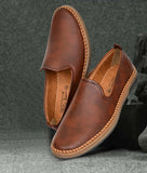 Bigboonstore Loafer Style Coffee / 6 Big Boon Men's Stylish Casual Loafer Shoes, Fashion Footwear