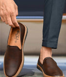 Bigboonstore Loafer Style Dcoffee / 6 Big Boon Men's Stylish Casual Loafer Shoes, Fashion Footwear