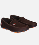 Bigboonstore Mesh Fabric Style Coffee / 6 Casual Shoes - Big Boon Men's Sports Casual Loafer Style