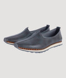 Bigboonstore Nagra Sport Style Gray / 6 Sport Style Shoes - Big Boon Men's Ethnic Nagra Shoes