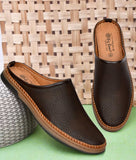 Bigboonstore Open Back Style Dcoffee / 6 Open Back Shoes - Big Boon Men's Casual Backless Slip-On Mule