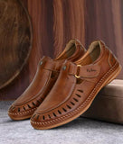 Bigboonstore Roman style shoes Dtan / 6 Big Boon Men's Casual Roman Sandals