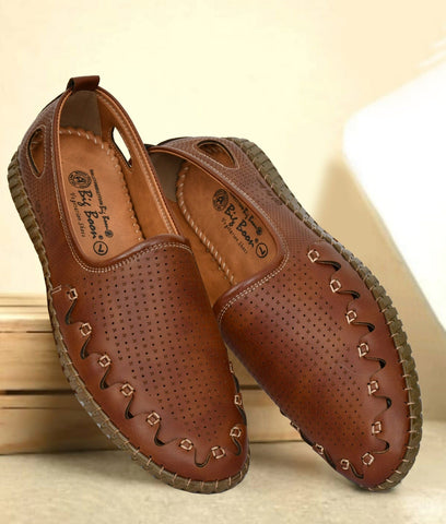 Bigboonstore Roman style shoes Dtan / 6 Big Boon Men's Roman Sandal Slip-on Style
