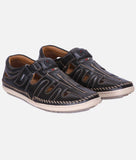 Bigboonstore Velcro Style Black / 6 Big Boon Men's Roman Sandal Velcro Style Footwear