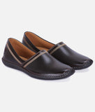 Bigboonstore Kohlapuri Style Black / 6 Ethnic Shoes - Big Boon Men's Kolhapuri Nagra Style Shoes