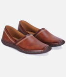 Bigboonstore Kohlapuri Style Dtan / 6 Ethnic Shoes - Big Boon Men's Kolhapuri Nagra Style Shoes
